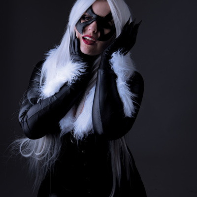 8x10 black cat 1