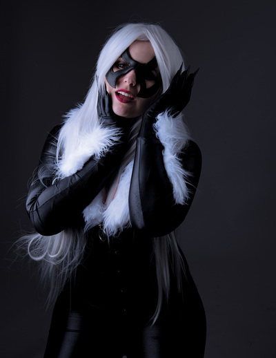 8x10 Black Cat 1