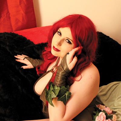 8x10 poison ivy pinup 4
