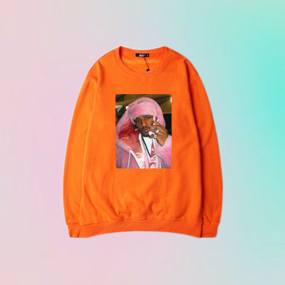 Pastel color diplomats cam'ron sweater in orange - Thumbnail 4