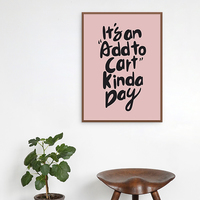 Its an add to cart kinda day, quote, typography, digital, illustration, art print - Thumbnail 4