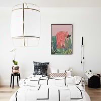 Aloha Tiger, aloha, hawaii, jungle, tiger, animal, digital, illustration, art print - Thumbnail 2