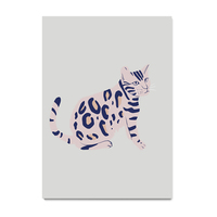 Cat's Aberration, cat, animal, girly, digital, illustration, art print - Thumbnail 4