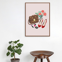 Classic Friday Night, girly, fashion, digital, illustration, art print - Thumbnail 3