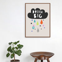 Dream Big, children, nursery, kids, digital, illustration, art print - Thumbnail 3