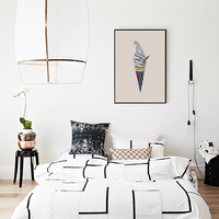 Gray Ice Cream, food, kitchen, children, digital, illustration, art print - Thumbnail 2