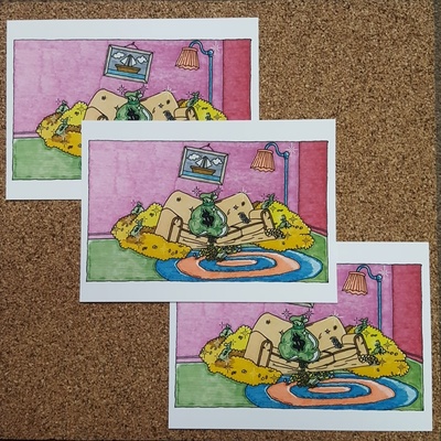 Living Room 5x7 Print