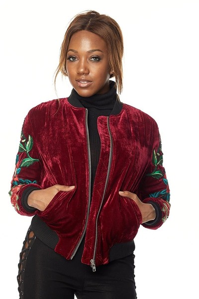 Velvet "Crush" Jacket