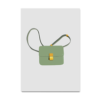 My Favorite Hand Bag, fashion, girly, bag, digital, illustration, art print - Thumbnail 4