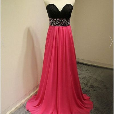 Sweetheart chiffon beading charming prom dress,beading evening dress,sexy prom dress ,a-line prom dress z516