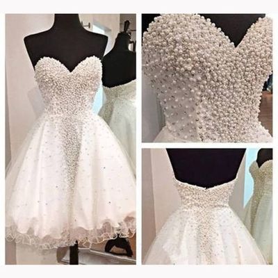 Beading sweetheart pretty a-line short prom dress,homecoming dress,graduation dress f17