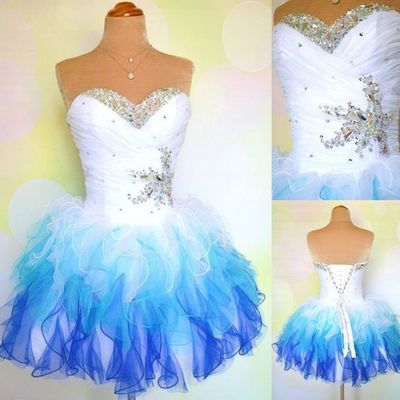 Sweetheart beading a-line short prom dress,homecoming dress,graduation dress f20