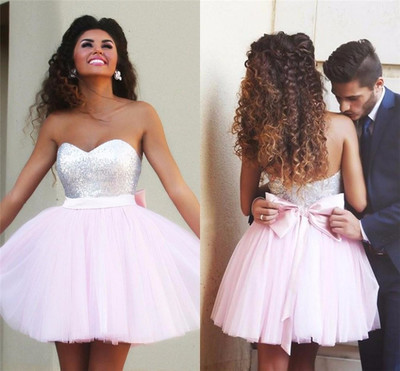 Sweetheart Beading A-Line Short/Mini Prom Dress,Homecoming Dress,Graduation Dress,Party Dress F47