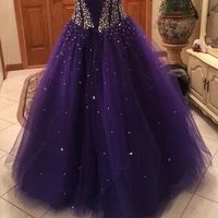 Ball Gown Real Made Prom Dresses,Evening Gowns,Evening Dress, Z544 - Thumbnail 1