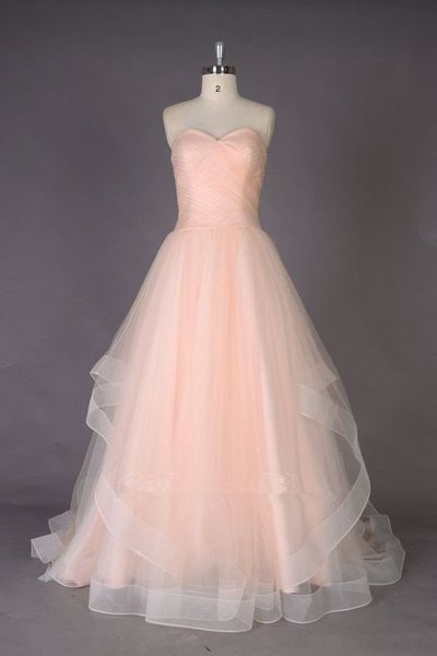 Charming Sweetheart Ball Gown Long Tulle Quinceanera Dress/Prom Gown BG03
