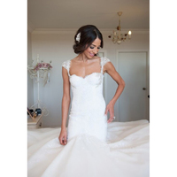 WD29 New Arrival Mermaid Long Lace Charming Wedding Dresses,Wedding Dress Custom Made Wedding Gown, - Thumbnail 1