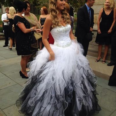 Ball gown sweetheart lace-up long prom dress/prom gown/evening dress bg39