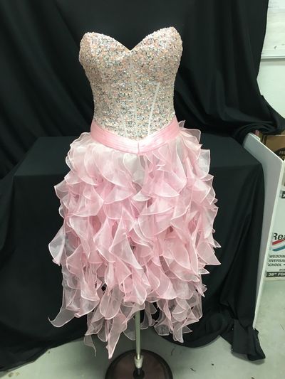 Sweetheart Beading Real Made A-Line Short/Mini Prom Dress,Homecoming Dress,Graduation Dress,Party Dress F73