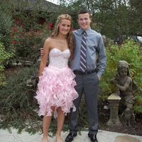 Sweetheart Beading Real Made A-Line Short/Mini Prom Dress,Homecoming Dress,Graduation Dress,Party Dress F73 - Thumbnail 1