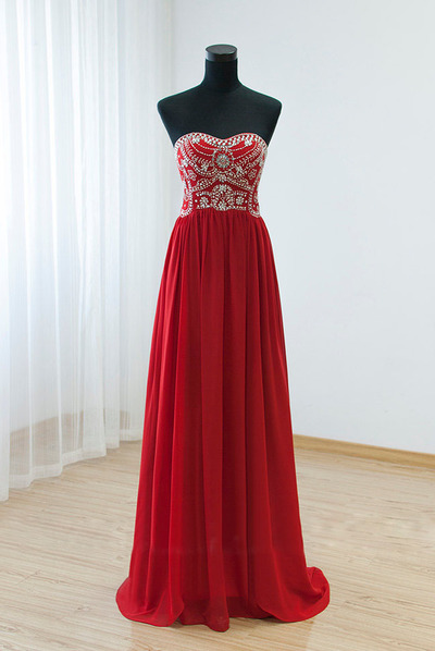 Burgundy Real Made Beading Long Prom Dress,Evening Dress ,Charming Prom Dresses,BG68