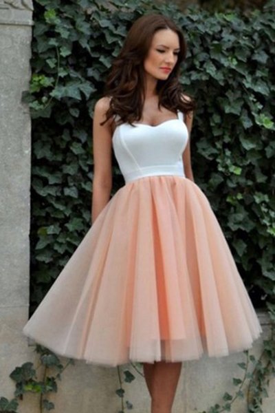 Charming Knee-Length Prom Dresses,Cocktail Dress,Homecoming Dress,Graduation Dress,Party Dress F86