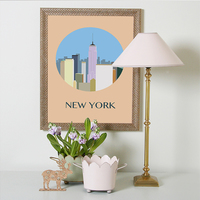 New York, city art, city, digital, illustration, art print - Thumbnail 2