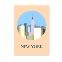 New York, city art, city, digital, illustration, art print - Thumbnail 4