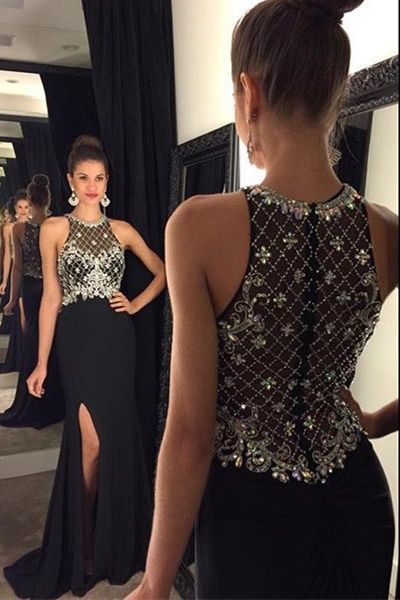 Beading Charming Long Prom Dress,Evening Dress,Charming Prom Dresses,BG100