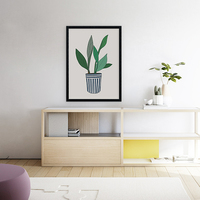 Plant Series1, plant, green, digital, illustration, art print - Thumbnail 3