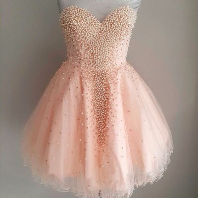 Pretty beading pretty a-line homecoming dress,short prom dresses,cocktail dress,homecoming dress,graduation dress,party dress f120