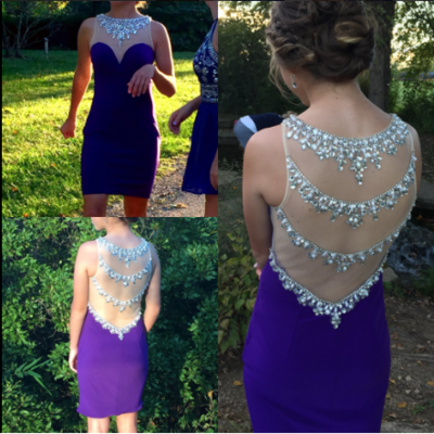 Sheath beading short homecoming dress,short prom dresses,cocktail dress,homecoming dress,graduation dress,party dress,short homecoming dress f141