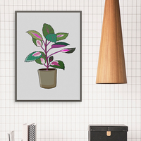 Plant Series2, plant, green, digital, illustration, art print - Thumbnail 1