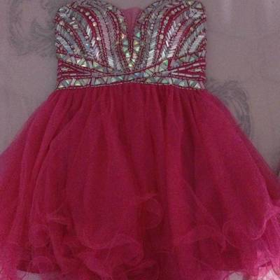 Sweetheart beading short homecoming dress,short prom dresses,cocktail dress,homecoming dress,graduation dress,party dress,short homecoming dress f164