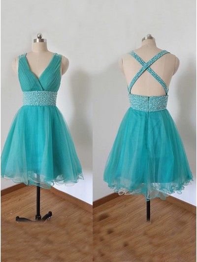 V-Neck Short Homecoming Dress,Short Prom Dresses,Cocktail Dress,Homecoming Dress,Graduation Dress,Party Dress,Short Homecoming Dress F165
