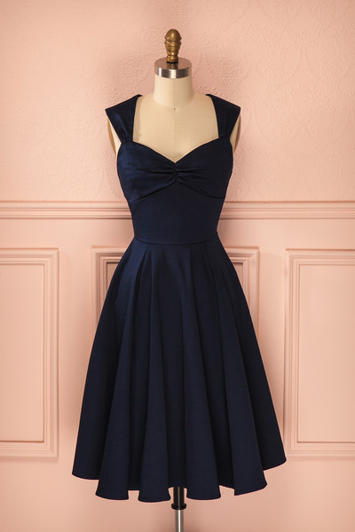 Dark Navy Short Homecoming Dress,Short Prom Dresses,Cocktail Dress,Homecoming Dress,Graduation Dress,Party Dress,Short Homecoming Dress F183