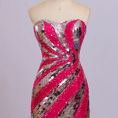 Sheath sequins homecoming dress,short prom dresses,cocktail dress,homecoming dress,graduation dress,party dress,short homecoming dress f189