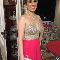 Halter Chiffon Charming Custom Made Long Prom Dress,Evening Dress,Prom Dresses,BG151 - Thumbnail 1