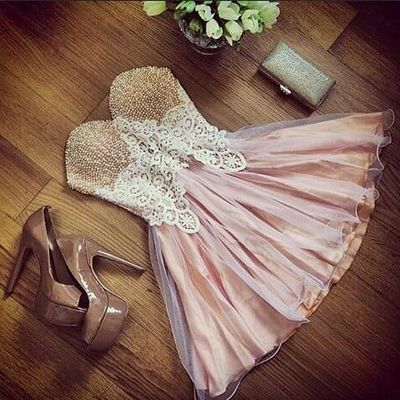 Sweetheart beading lace homecoming dress,short prom dresses,cocktail dress,homecoming dress,graduation dress,party dress,short homecoming dress f190