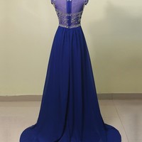 Real Made Charming Long Prom Dress,Evening Dress,Prom Dresses,BG159 - Thumbnail 1