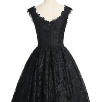 Black Lace Homecoming Dress,Short Prom Dresses,Cocktail Dress,Homecoming Dress,Graduation Dress,Party Dress,Short Homecoming Dress F187 - Thumbnail 1