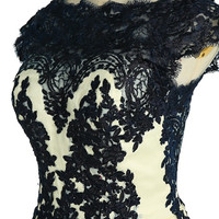 Appliques Black Homecoming Dress,Short Prom Dresses,Cocktail Dress,Homecoming Dress,Graduation Dress,Party Dress,Short Homecoming Dress F185 - Thumbnail 2