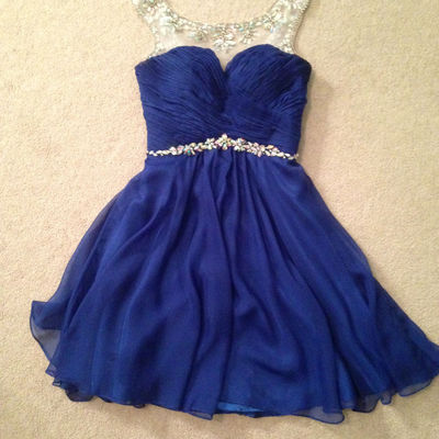 Royal blue pretty homecoming dress,short prom dresses,cocktail dress,homecoming dress,graduation dress,party dress,short homecoming dress f193