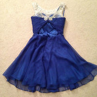 Royal Blue Pretty Homecoming Dress,Short Prom Dresses,Cocktail Dress,Homecoming Dress,Graduation Dress,Party Dress,Short Homecoming Dress F193 - Thumbnail 1