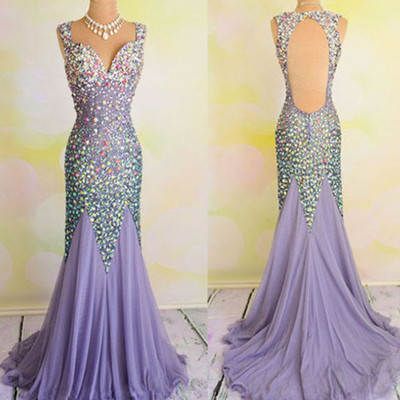 Beading mermaid lace prom dress,evening dress,prom dresses,bg171