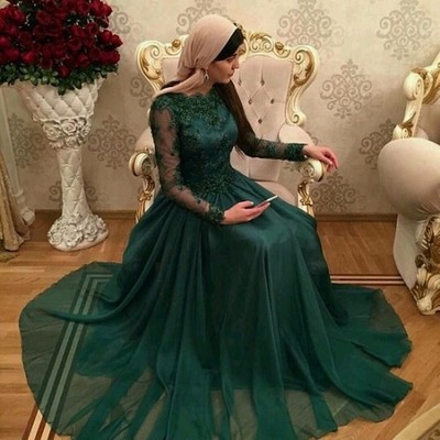 Dark green lace long prom dress,prom dress,evening dress,prom dresses,bg224