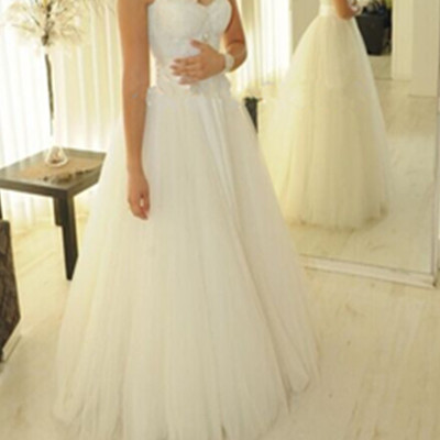 Wd52 spaghetti straps wedding dresses,wedding dress,custom made wedding gown,