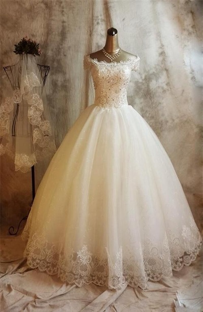 WD53 Charming Beading Wedding Dresses,Wedding Dress,Custom Made Wedding Gown,