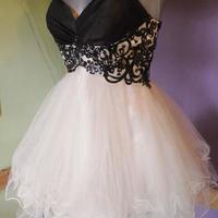 Spaghetti Straps Lace Pretty A-Line Homecoming Dress,Short Prom Dresses,Cocktail Dress,Homecoming Dress,Graduation Dress,Party Dress F116 - Thumbnail 1