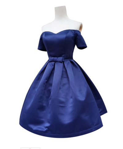 Off the shoulder Simple A-Line Homecoming Dress,Short Prom Dresses,Cocktail Dress,Homecoming Dress,Graduation Dress,Party Dress F128