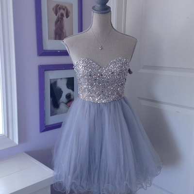 Beading sweetheart homecoming dress,short prom dresses,cocktail dress,homecoming dress,graduation dress,party dress,short homecoming dress f137
